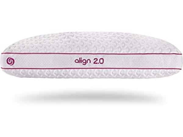 Align Performance Pillow – Size 2.0 – Firm Pillow – Temperature Neutral Pillow for Back, Stomach, Side, and Multi-Position Sleepers Pillows Bedgear