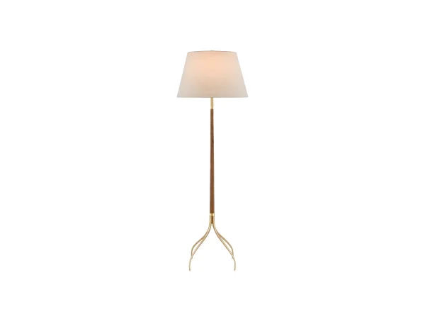 Circus Brass Floor Lamp Lighting Currey & Company