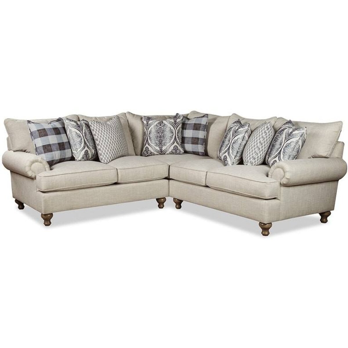 P7117BD-Sect Paula Deen Sectional Sectionals Craftmaster Furniture 4