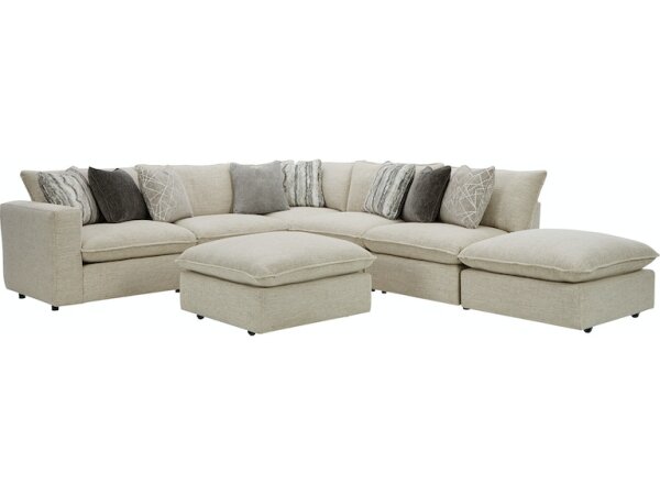 CM Modern 7127BD Sectional Sectionals Craftmaster Furniture
