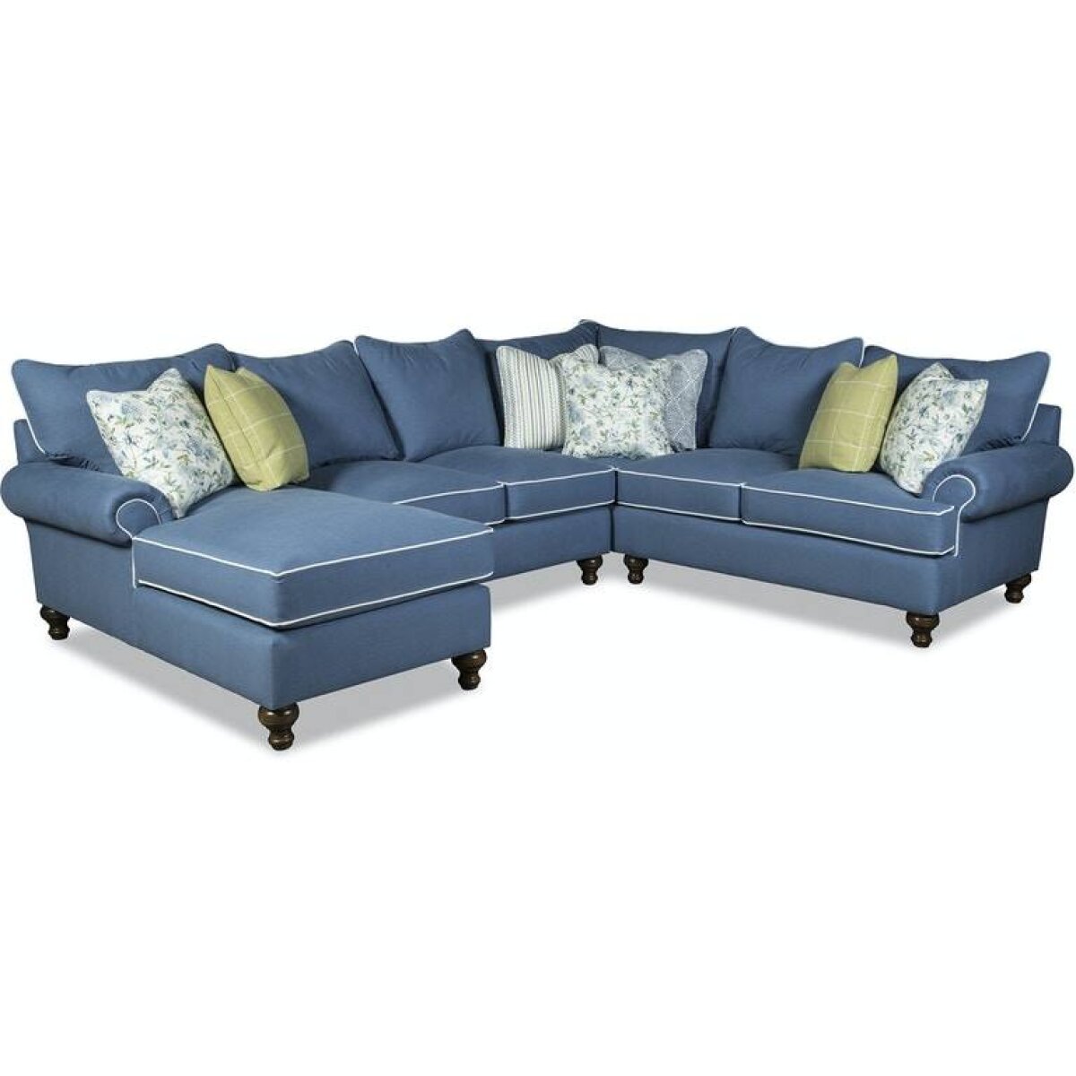 P7117BD-Sect Paula Deen Sectional Sectionals Craftmaster Furniture 6