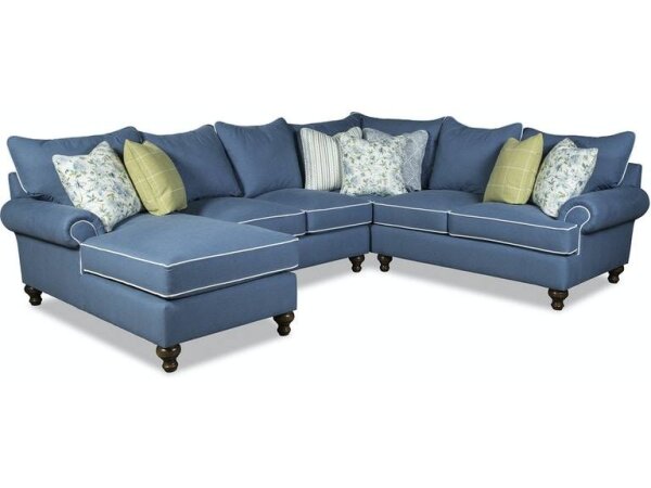P7117BD-Sect Paula Deen Sectional Sectionals Craftmaster Furniture 9