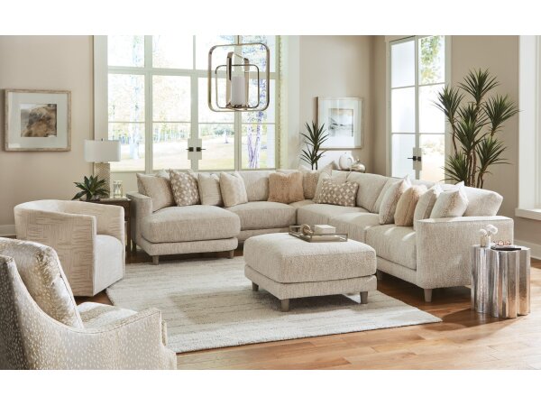 CM Modern Sectional 7352BD Sectionals Craftmaster Furniture