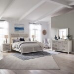 Backroads Queen Sleigh Bed, Dresser & Mirror, Night Stand
